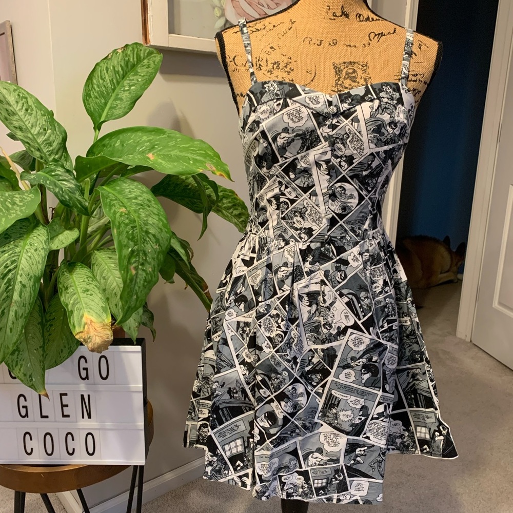 Batman comic dress